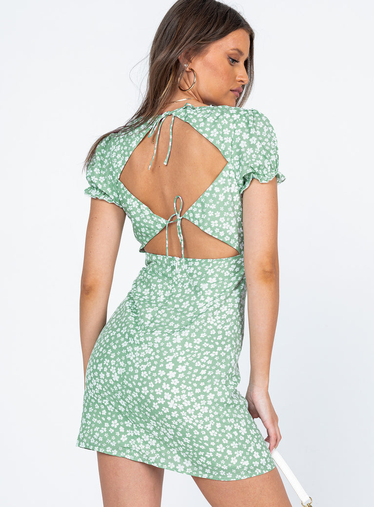 Kasey Mini Dress Green